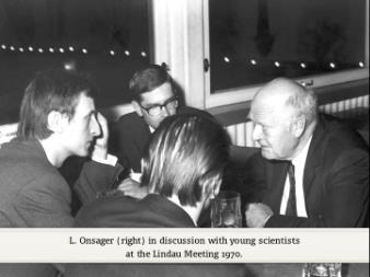 Lars Onsager (1975) - “Once Upon a Time….” (Questions on the Origin of Life) (German Presentation)