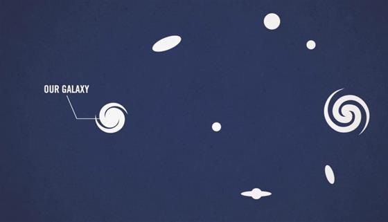 Cosmología (2012) - Simplificando, podríamos comparar nuestro universo con un globo.   