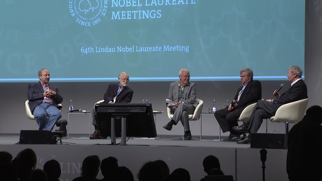 Panel Discussion (2014) - Large Data and Hypothesis - Driven Science in the Era of Post-Genomic Biology; Panelists Hoffmann, Bishop, Beutler, Schmidt