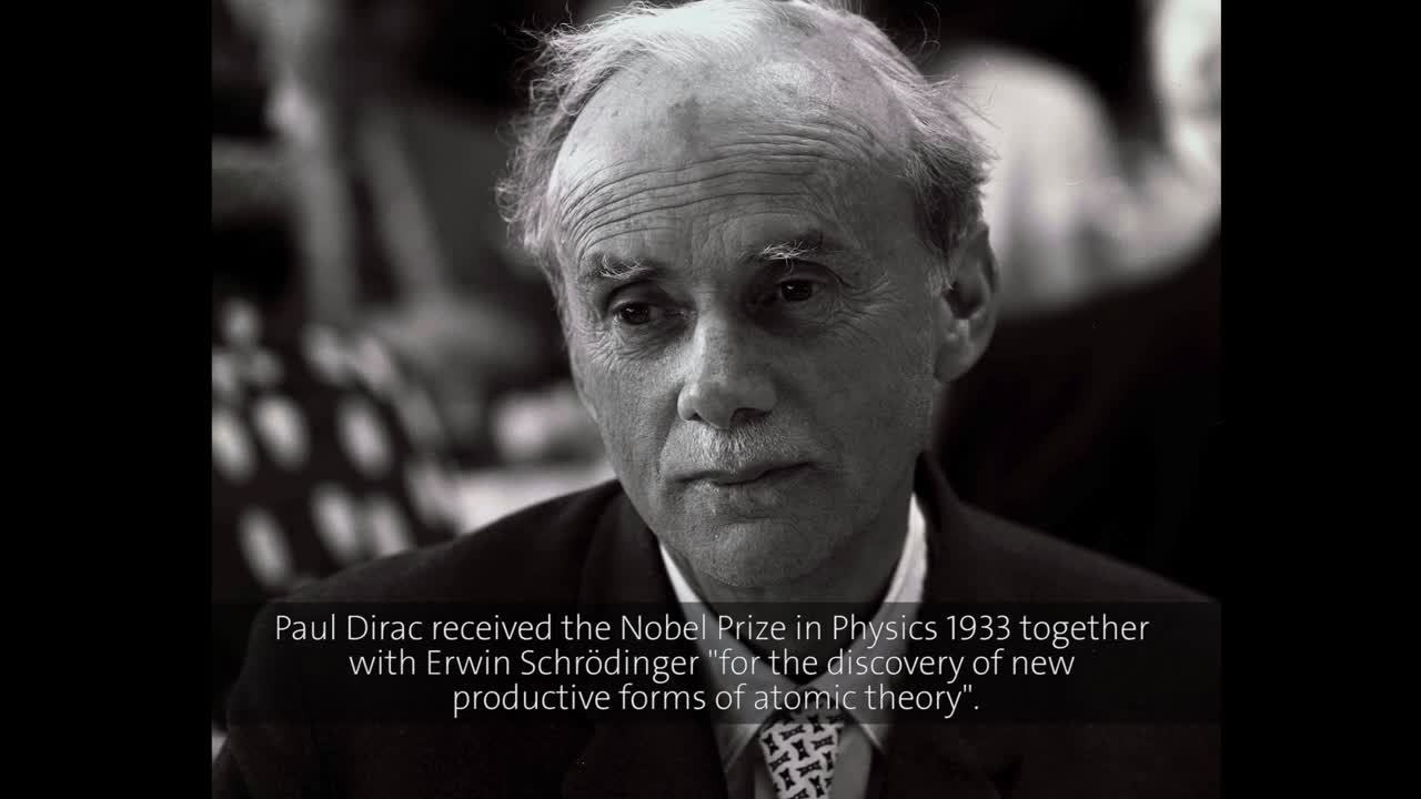 Paul Dirac - Lectures | Lindau Mediatheque