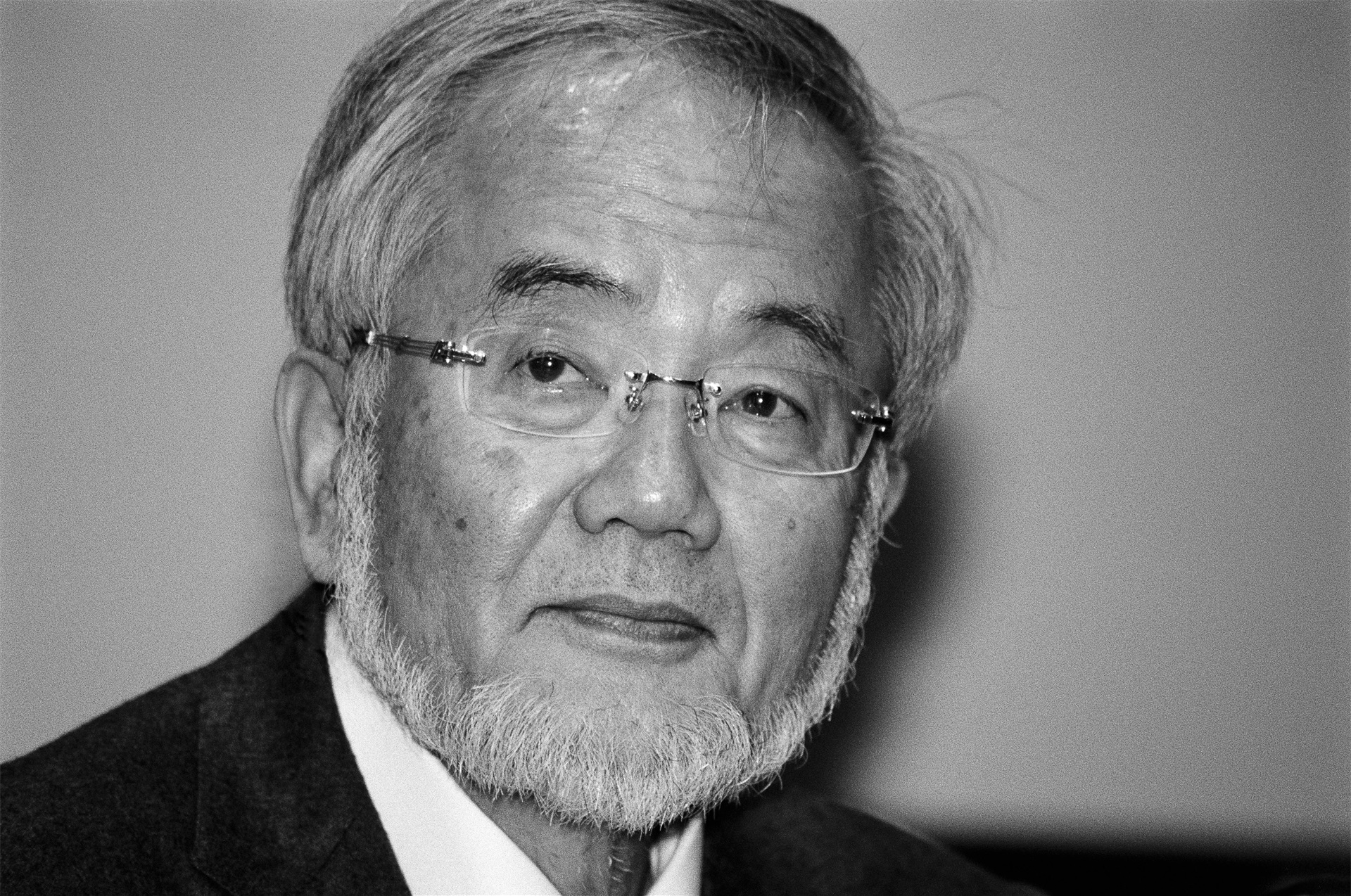 Photo of Yoshinori Ohsumi