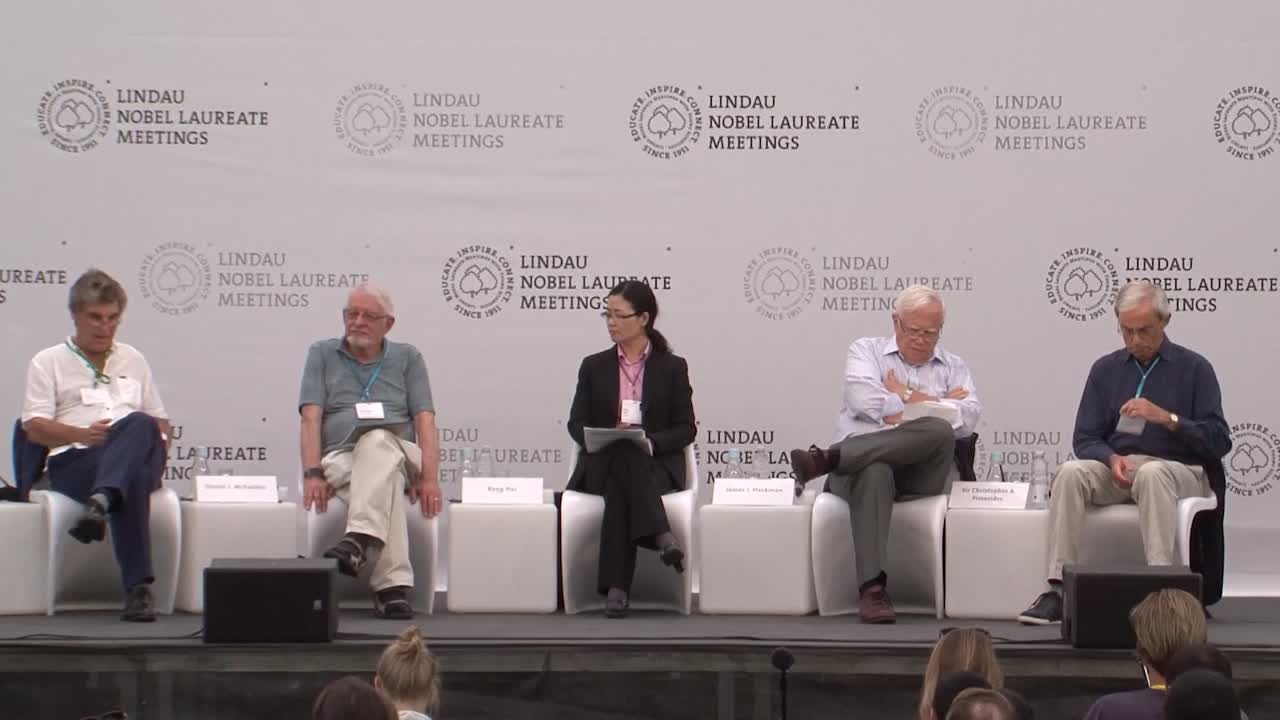 Closing Panel Discussion (2017) - What Could and Should We Do About Inequality? Panellists: Rong Hai, James J. Heckman, Daniel L. McFadden, Christopher A. Pissarides; Moderator: Torsten Persson