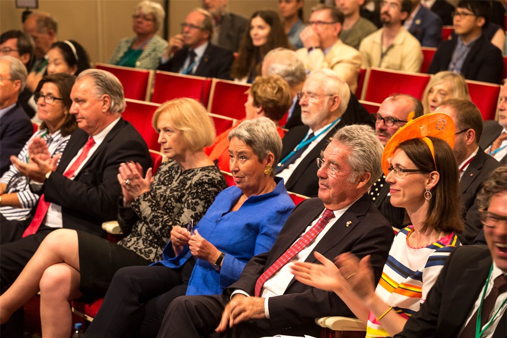 Opening Ceremony at the Lindau Nobel Laureate Meeting 2016.